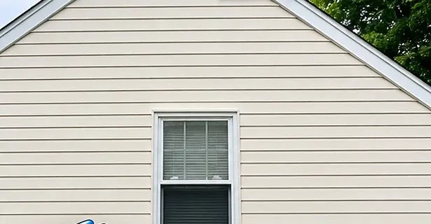 Clean vinyl siding after soft washing